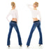 Red Seventy Bootcut Jeans - W3006
